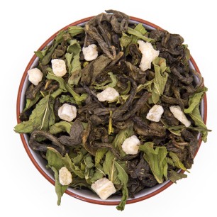 Чай зеленый ароматизированный "Мятная жвачка"