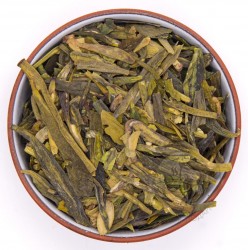 Китайский зеленый чай "Лун Цзин" (Колодец Дракона), кат. В