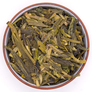 Китайский зеленый чай "Лун Цзин" (Колодец Дракона), кат. В