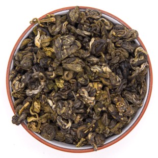 Китайский зеленый чай "Чжэнь Ло" (Зеленая спираль)